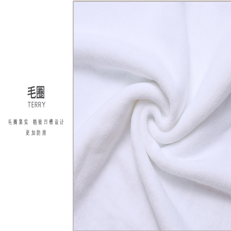 Five-star hotel supplies floor MATS, pure cotton bathroom, all-cotton bathroom entrance absorbent floor MATS, towels soft, absorbent and not easy to shed Application Scenario