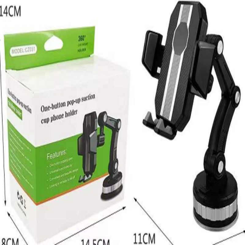 吸盘手机架/大关节手机架/多功能手机架白底实物图