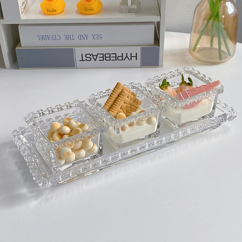 网红爱心玻璃沙拉碗4件套详情图2