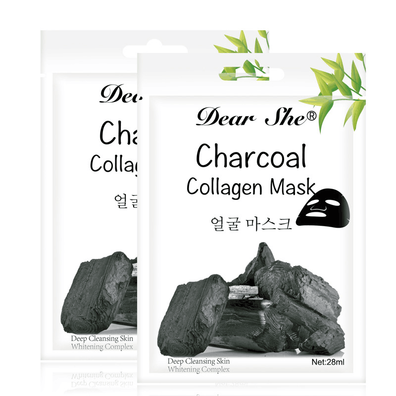 Cross-border DEAR SHE Bamboo Charcoal Silk Mask Wholesale manufacturer exclusively available on Amazon, AliExpress and Shopee