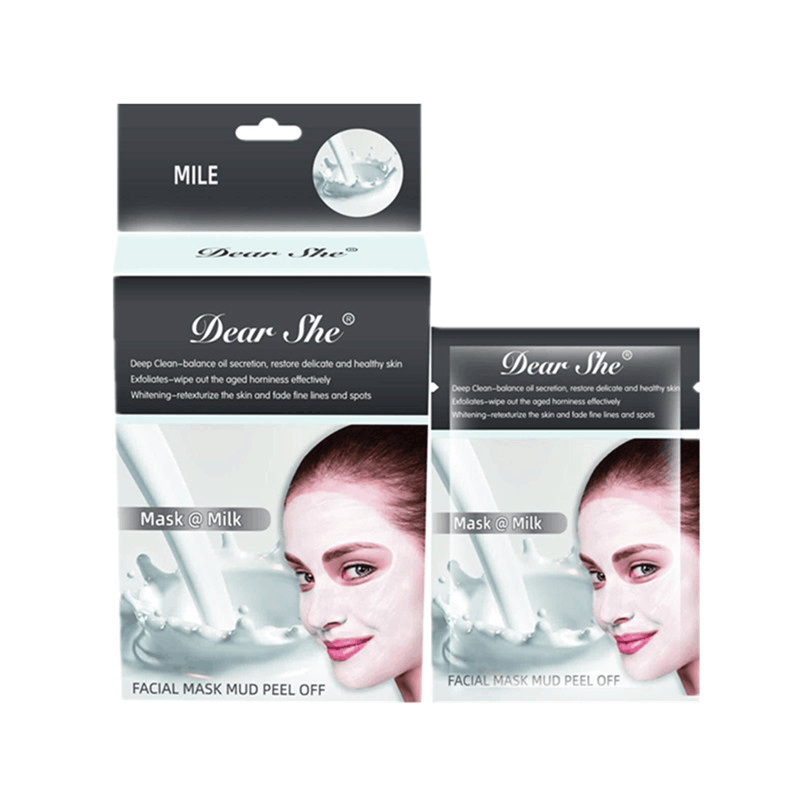 Dear She Cross-border Milk Blackhead and Acne Mask, Blackhead Removal Nasal Mask, Blackhead Removal Peel-off Mask details Picture