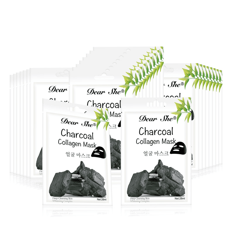 Cross-border DEAR SHE Bamboo Charcoal Silk Mask Wholesale manufacturer exclusively available on Amazon, AliExpress and Shopee Application Scenario