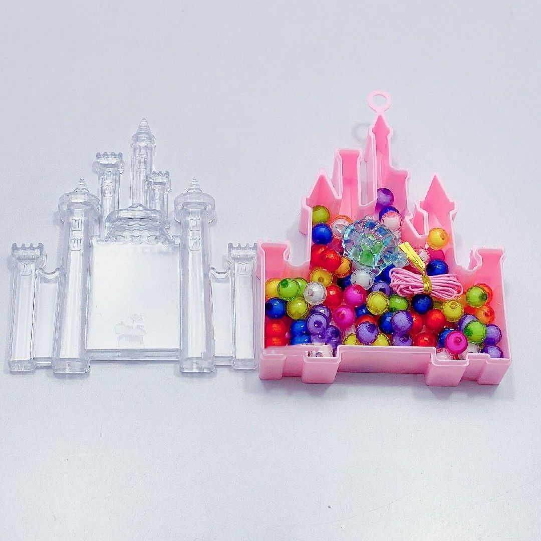 城堡DIY手串儿童礼物串珠项链手环戒指手工制作材料包活动礼品物详情4