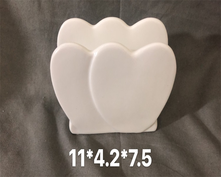 方圆陶瓷酒店家居专用餐巾架描金白瓷餐巾架FYJBGHDBB6858895详情图4