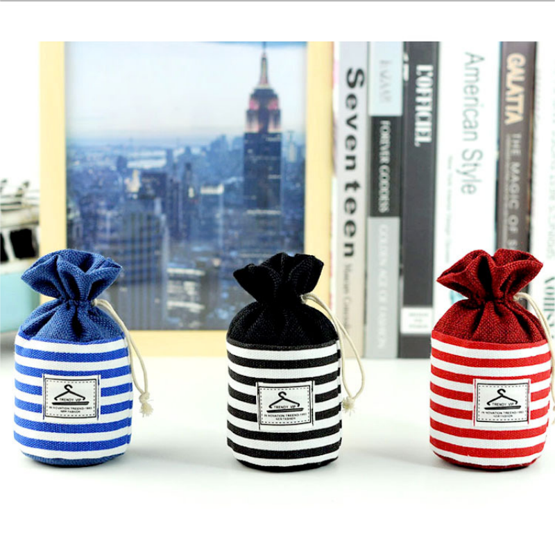 Striped style sachet