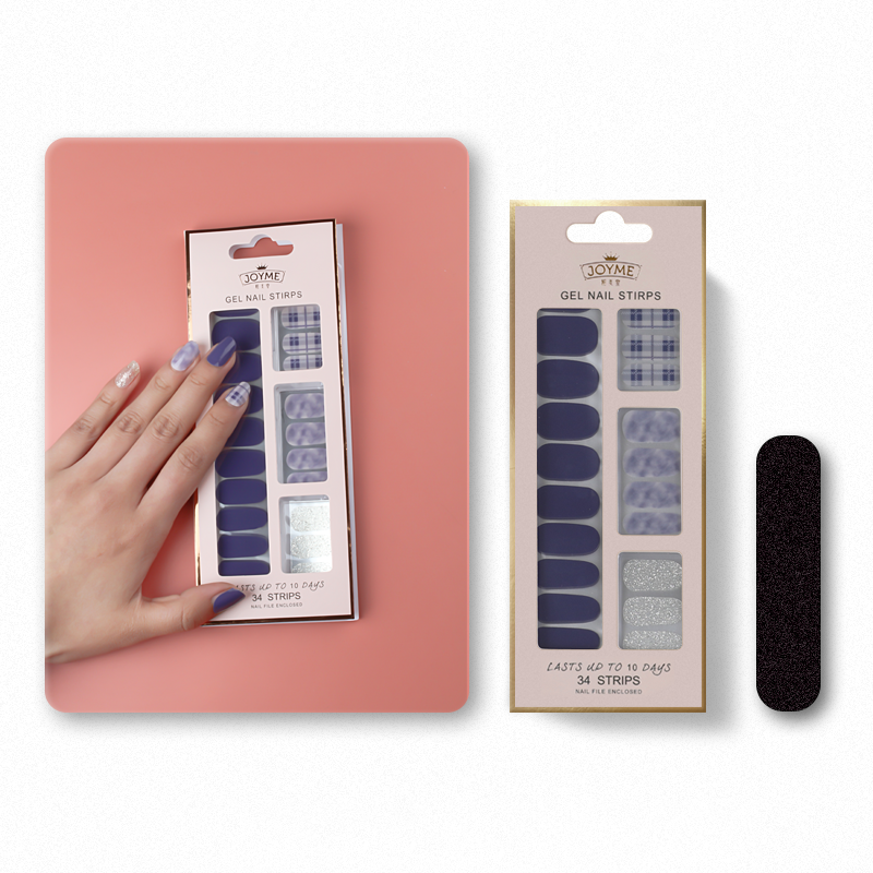 34 Nail stickers without baking lamp, Korean imported PU film nail stickers, waterproof and wear-resistant nail stickers 18 details Picture