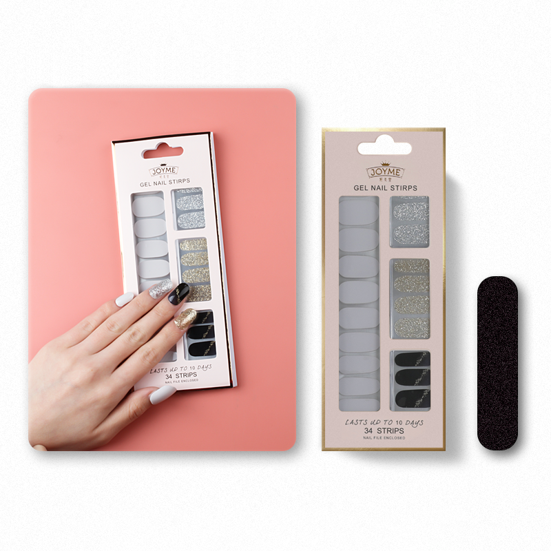 34 Nail stickers without baking lamp, Korean imported PU film nail stickers, waterproof and wear-resistant nail stickers 17 details Picture