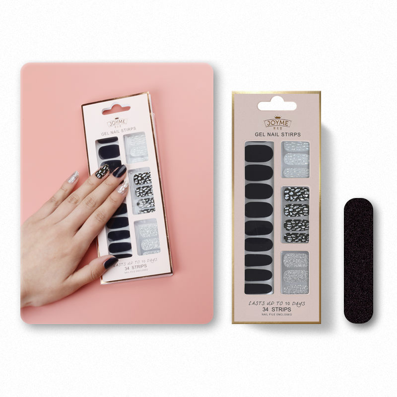 34 Nail stickers without baking lamp, Korean imported PU film nail stickers, waterproof and wear-resistant nail stickers 9 details Picture