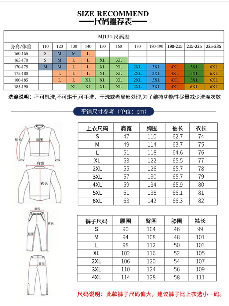 新款tuareg图阿雷格骑行服摩托车衣服装男赛机车服四季防风保暖冬详情图5
