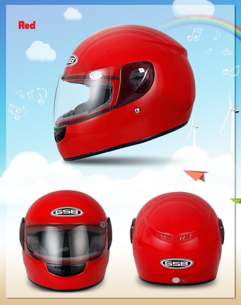 国潮GSB儿童头盔电动车男女小孩全覆式全盔宝宝安全帽电瓶车四季通用详情13