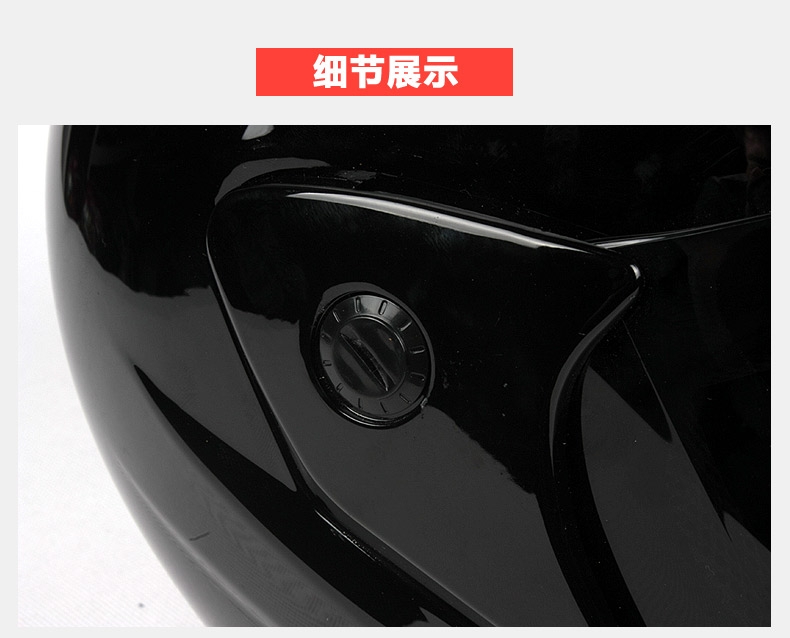 GSB Electric Bike Helmet for men and women, electric bike safety helmet, warm in autumn and winter, suitable for all seasons, semi-covered type 207 detail image 7