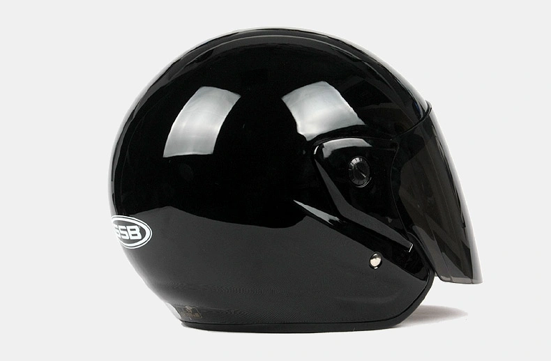 GSB Electric Bike Helmet for men and women, electric bike safety helmet, warm in autumn and winter, suitable for all seasons, semi-covered type 207 detail image 6