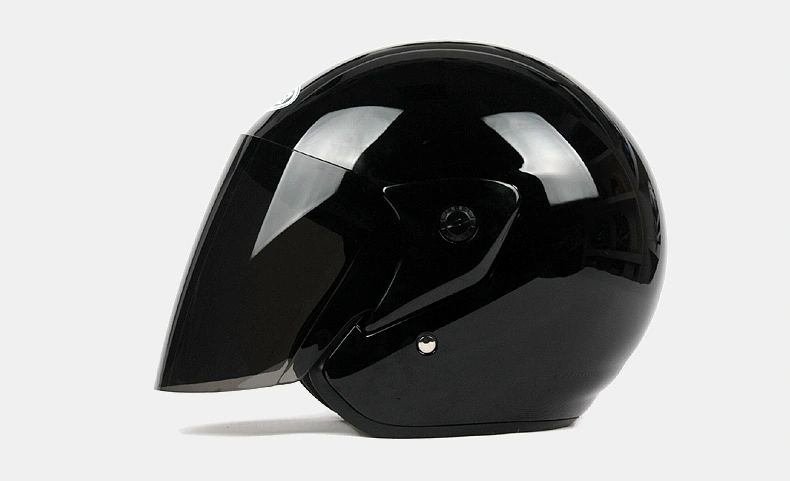 GSB Electric Bike Helmet for men and women, electric bike safety helmet, warm in autumn and winter, suitable for all seasons, semi-covered type 207 detail image 3