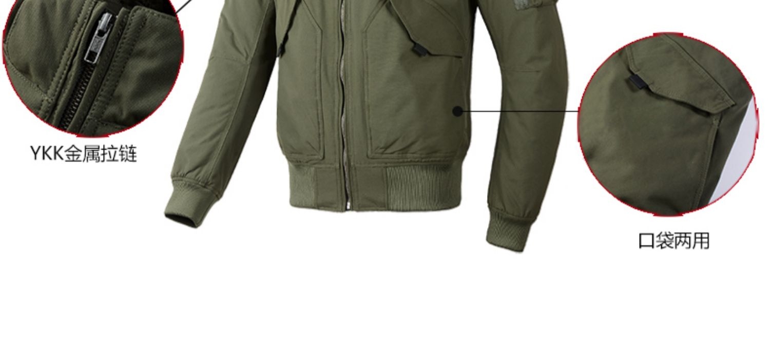 Lei Chi motorcycle riding suit set, men's all-season versatile waterproof winter warm thickened casual jacket racing suit detail image 6