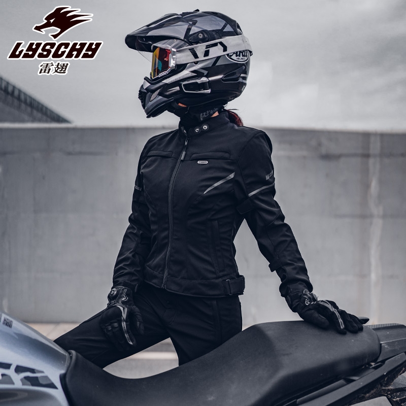 Lei Chi Cycling Suit for women's motorcycles, Autumn and winter warm, windproof and shockproof women's rally suit, suitable for all seasons 2038- DORA Specification image