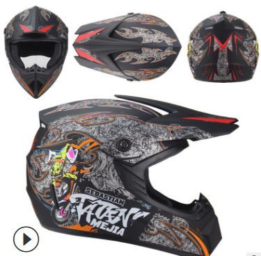 Off-road helmets for men and women, rally helmets, go-karts, ATVs, teenagers and children, mountain downhill helmets, free gloves, goggles, 225 Application Scenario