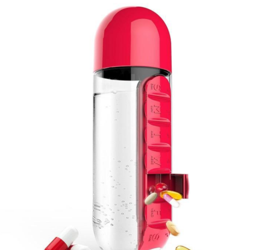 Creative capsule water cup Application Scenario