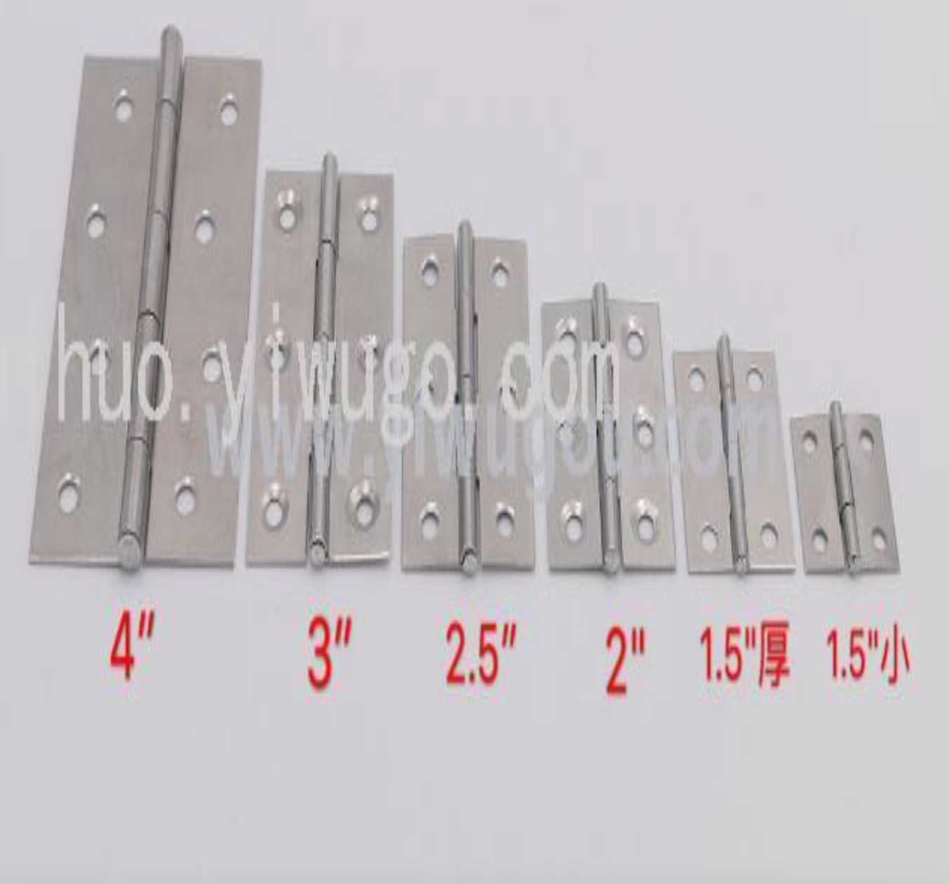 Hardware stainless steel hinges, flat hinges, bearing hinges, 4-inch 3.0 stainless steel Application Scenario