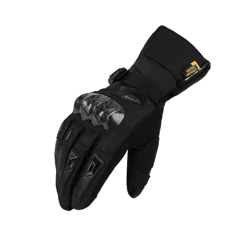 Warm motorcycle riding gloves, anti-fall motorcycle, waterproof rider, cold protection in autumn and winter, touch screen racing gloves for men and women details Picture