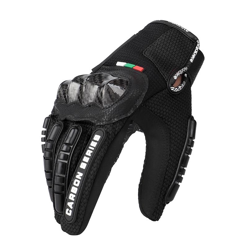 骑士手套/摩托手套/手套白底实物图