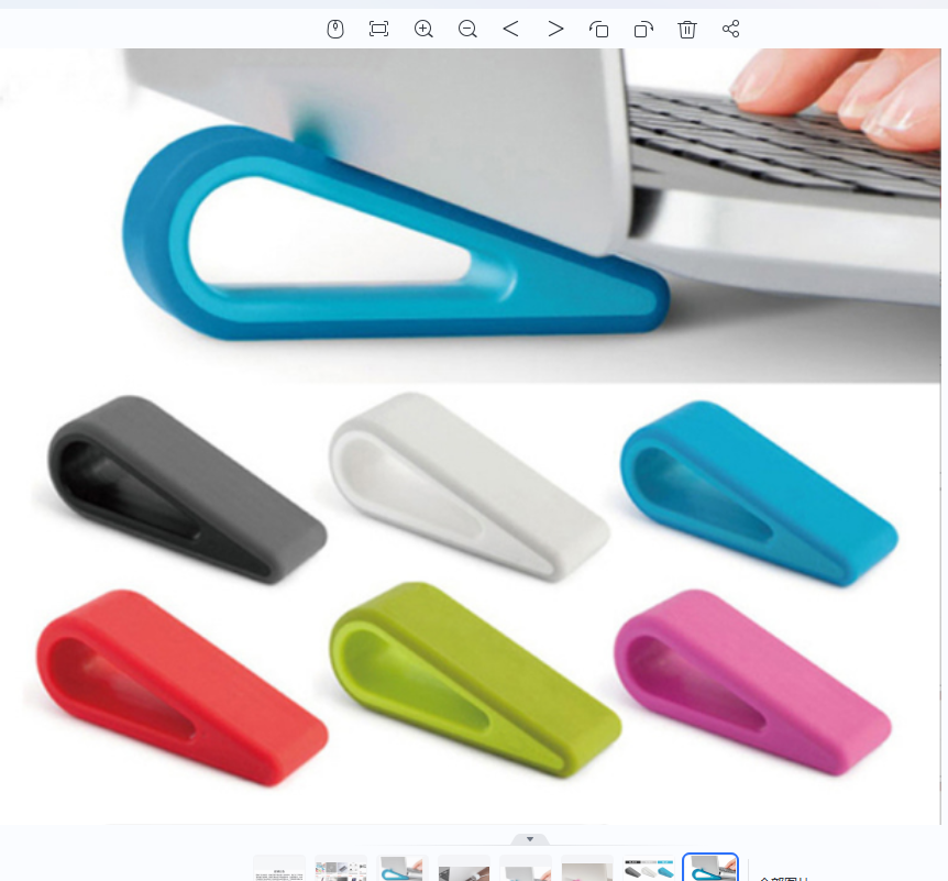 桌面电脑架散热底座垫