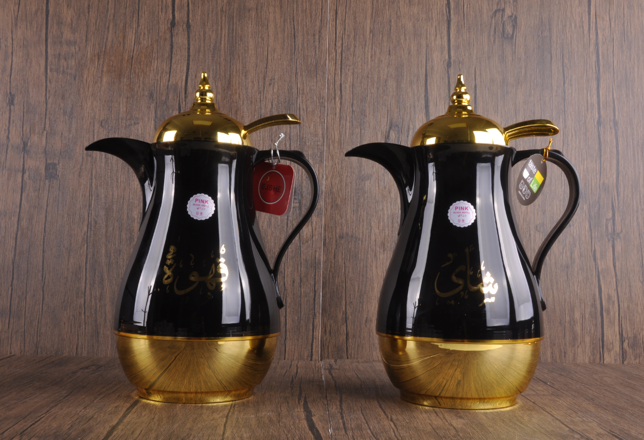中东风格迪拜阿拉伯高端水壶保温瓶保温壶咖啡壶套装105详情图3