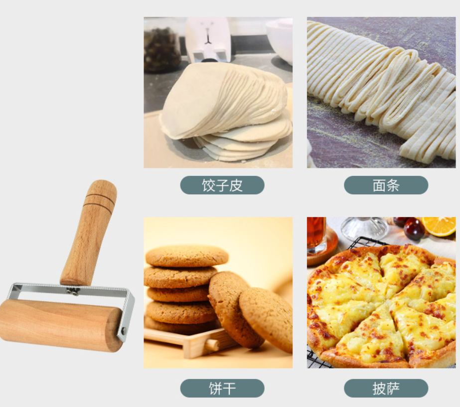 Beech wood rolling pin Specification image