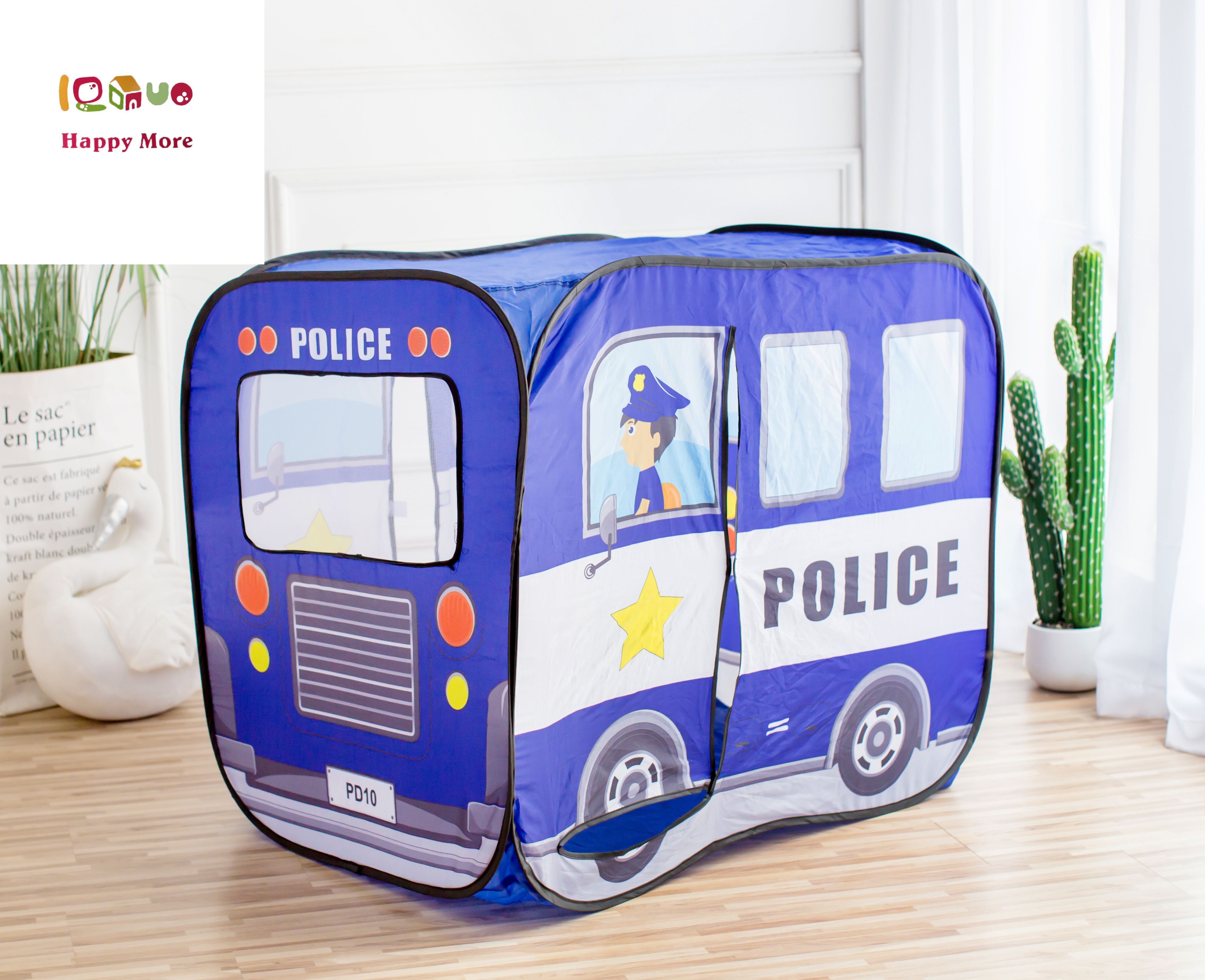 KL005 Police car tent Application Scenario