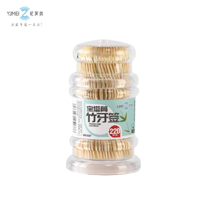 忆家美宝塔筒牙签（220支装）5137