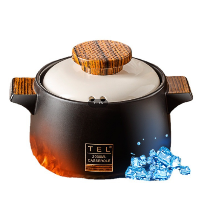 Clay pot stew pot, gas ceramic soup pot Application Scenario
