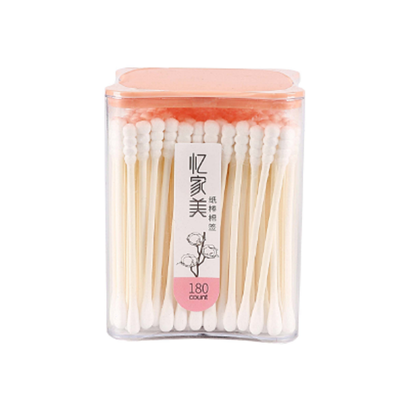 Yijia Mei square paper swab 180 pieces 5145