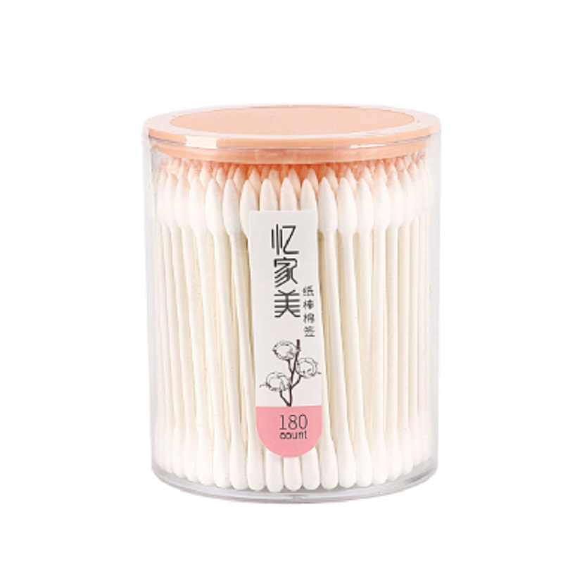 Yijia Mei round paper swab 180 pieces 5146