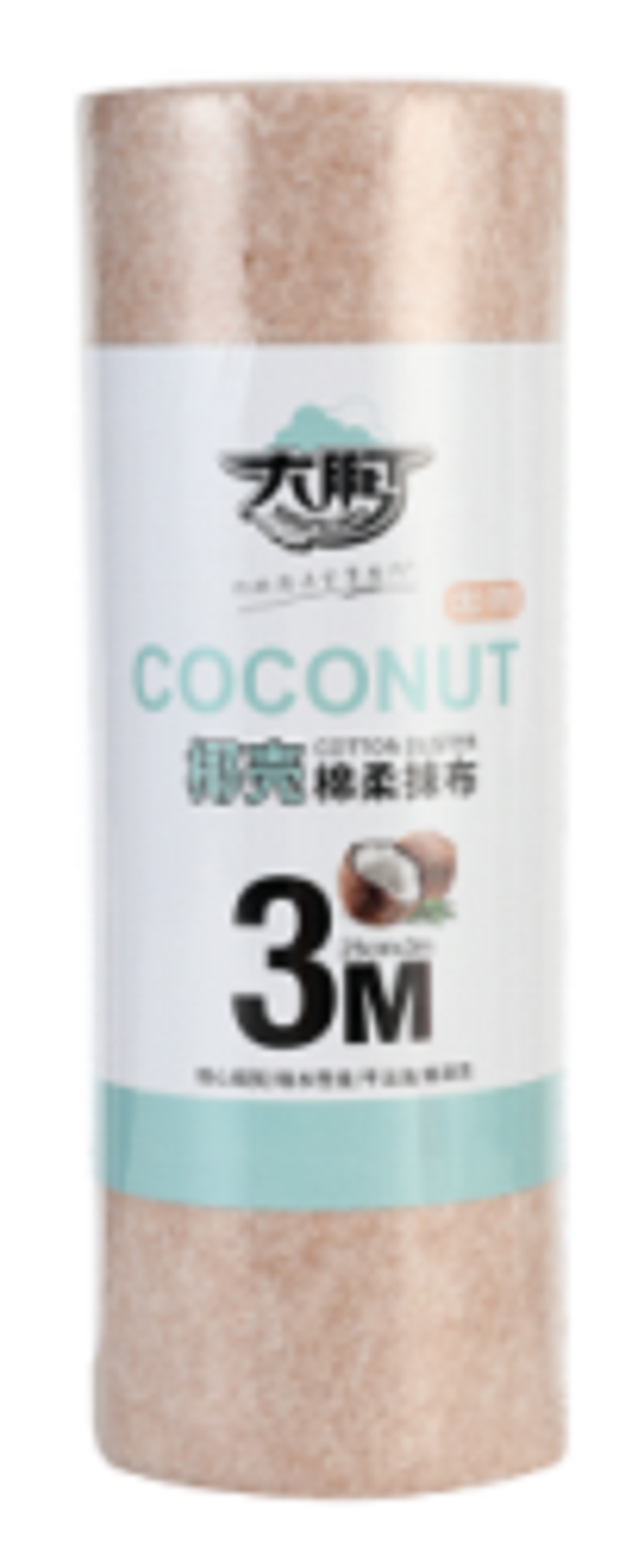 大鹏椰壳抹布25cm*3m卷装9234
