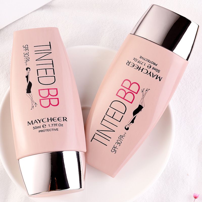Meisier Moisturizing BB Cream, long-lasting skin tone, not easy to smudge, concealer foundation, oil control, bare makeup cream for girls