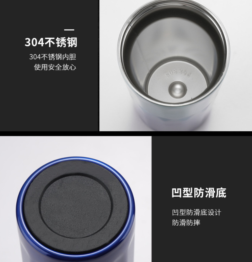 Creative insulated cup 304 stainless steel portable coffee cup Application Scenario