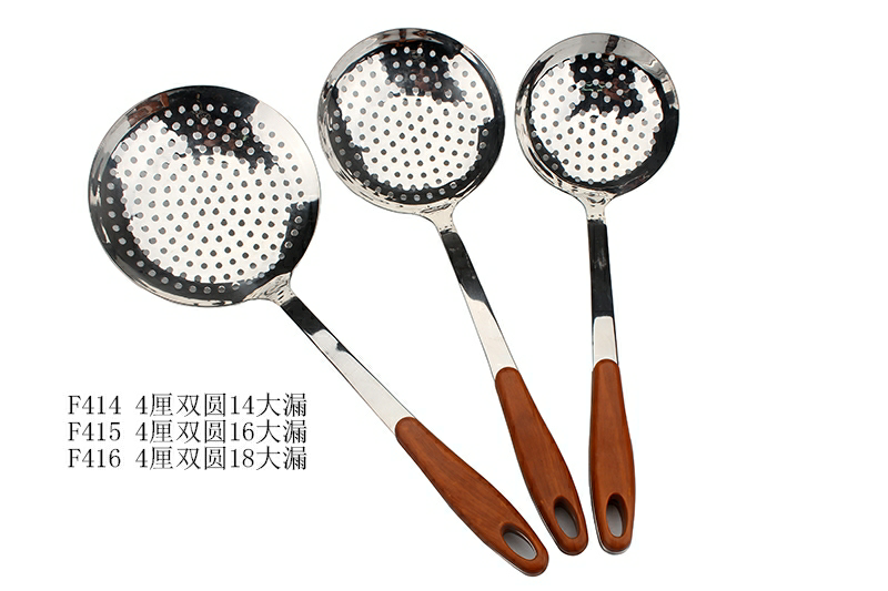 不锈钢锅铲加厚汤勺厨房家用炒菜铲厨师加长铲烹饪大漏勺