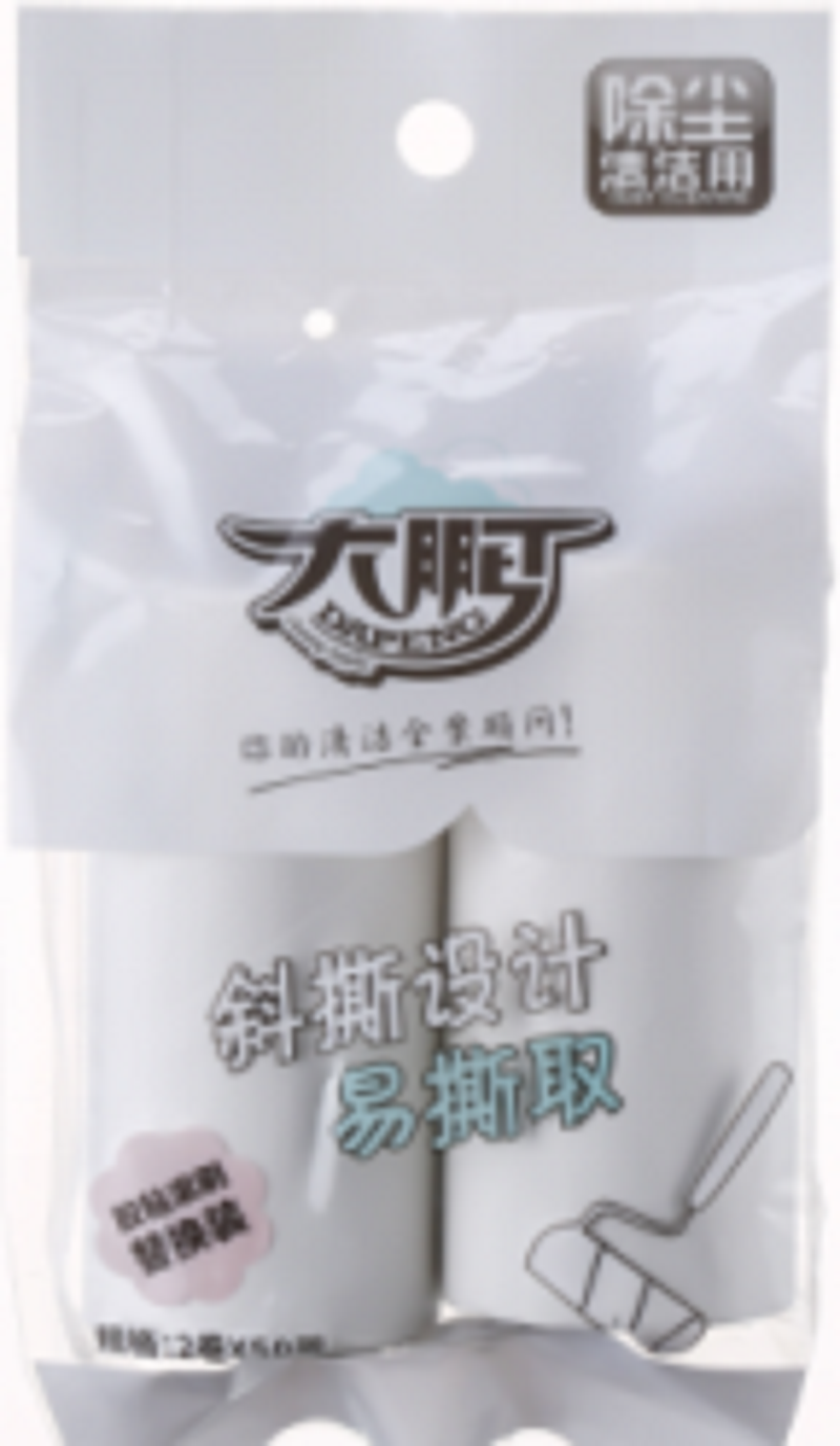 Dapeng Adhesive Roller Brush Replacement Set (10CM) 3369