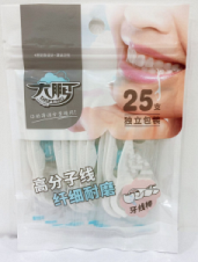 大鹏便捷式牙线棒25支9229