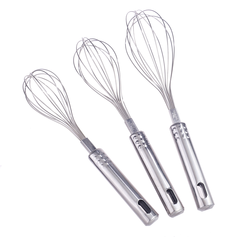 烘焙工具 九珠钢柄打蛋器 做蛋糕 不锈钢餐具