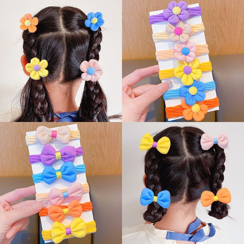 五瓣花/彩色/棉布花产品图