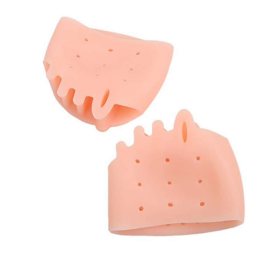 Five-hole honeycomb front pad