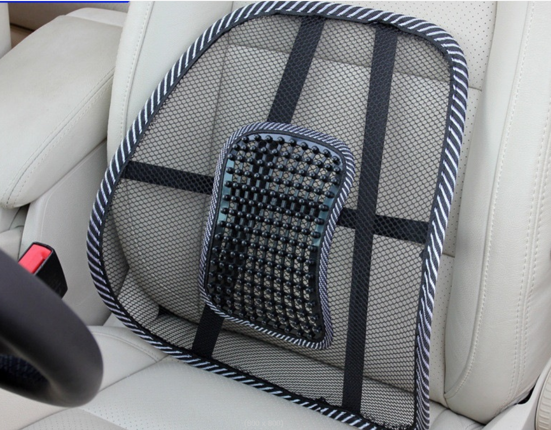 The car's summer breathable ice silk waist support Application Scenario