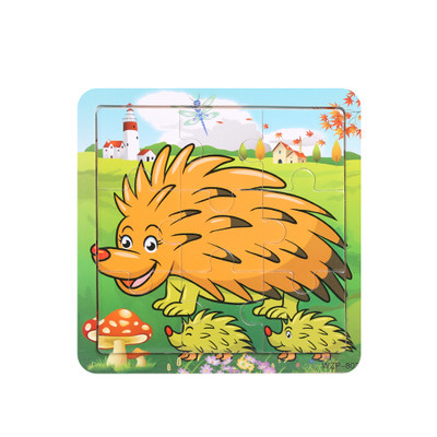 木制动物小拼图