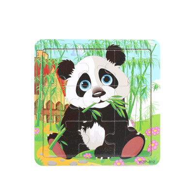 Small wooden animal jigsaw puzzles detail image 8