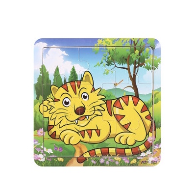 Small wooden animal jigsaw puzzles Application Scenario