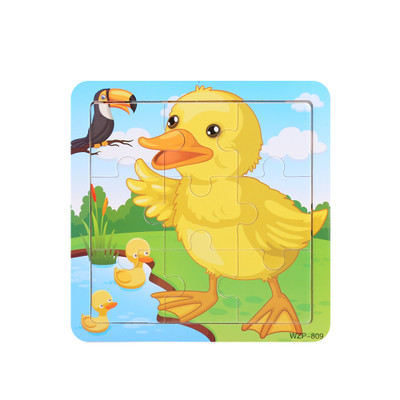 Small wooden animal jigsaw puzzles detail image 5