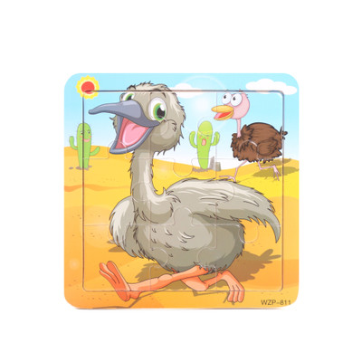 木制动物小拼图1