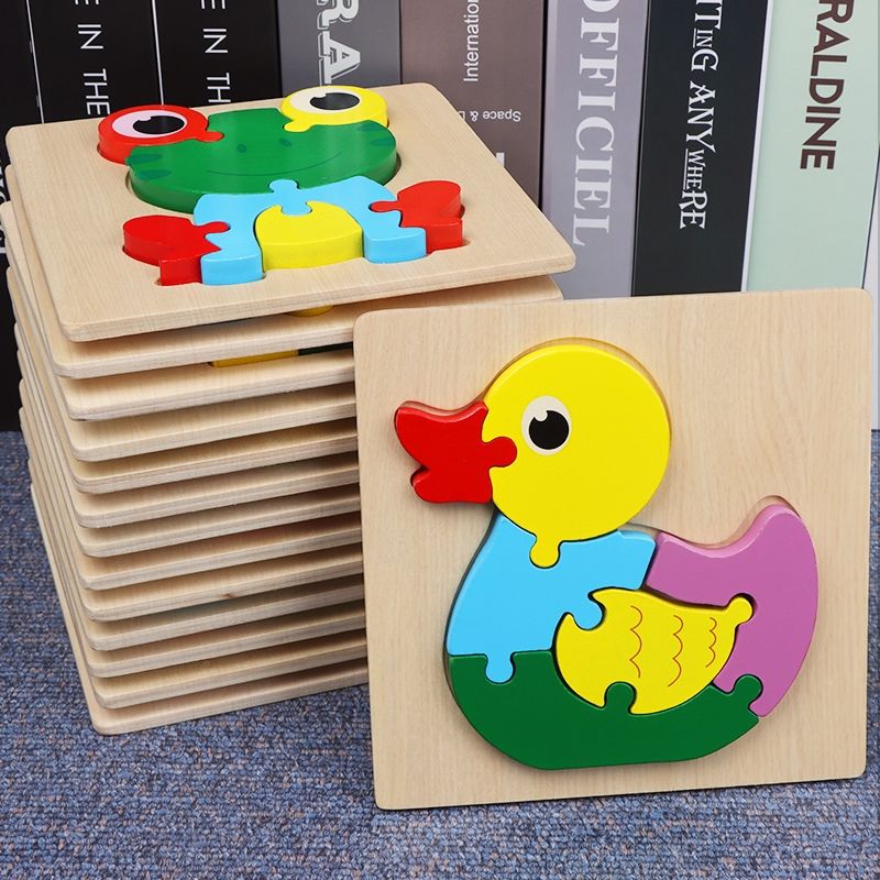 Animal 3D Jigsaw Puzzle Toys 01 from Yunhe County Intelligence Toy Factory, Zhejiang Province
