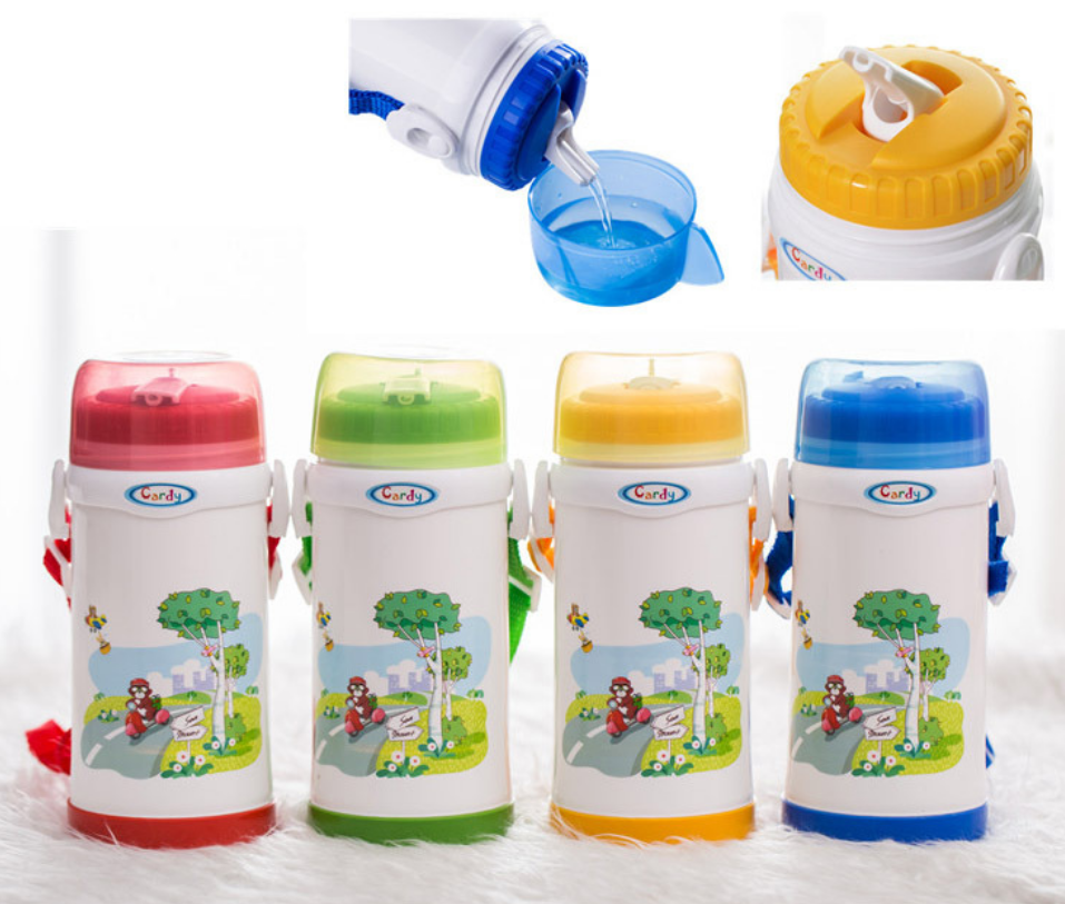 Student straw water bottle details Picture