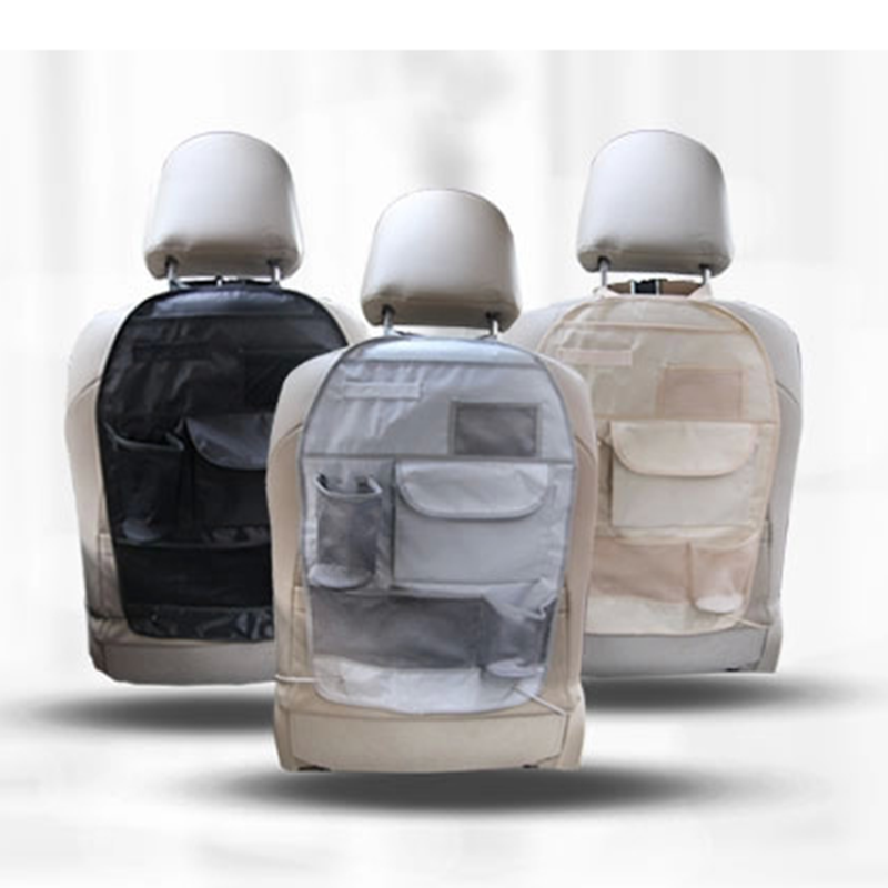 Car seat back Oxford cloth hanging bag, storage bag, seat back storage bag, multi-functional storage bag, car storage hanging bag QW297 Specification image